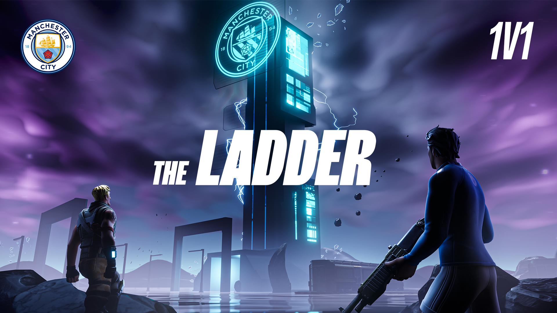 Manchester City’s The Ladder Fortnite experience artwork